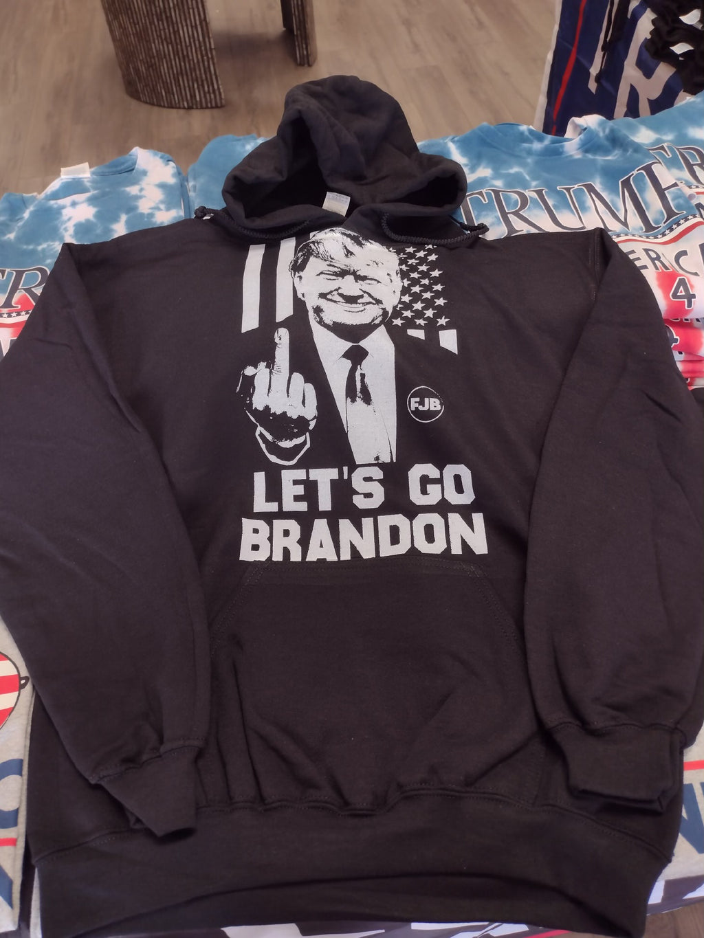 "Let's Go Brandon" Trump Hooded Sweater