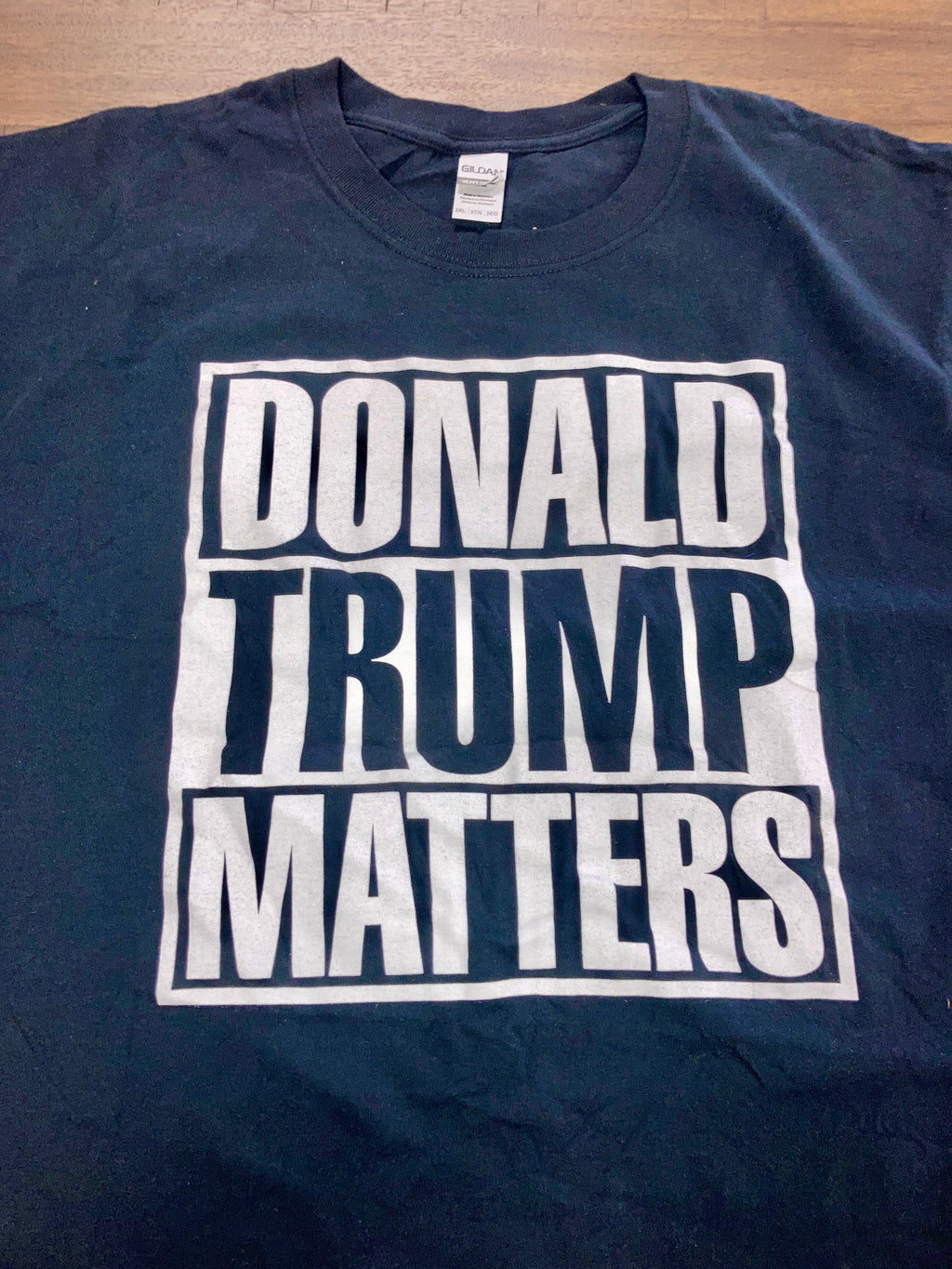 "Donald Trump Matters" Black T-Shirt
