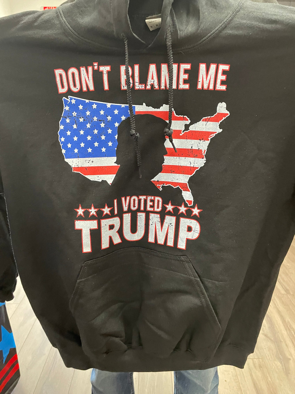 "Don't Blame me I Voted Trump" Hooded Sweater