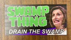 "Swamp Thing/Pelosi" Car Magnet