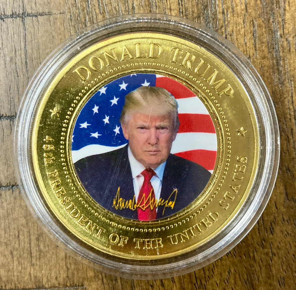 Donald Trump 45th President of the United States Collectible Coin