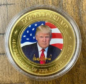 Donald Trump 45th President of the United States Collectible Coin