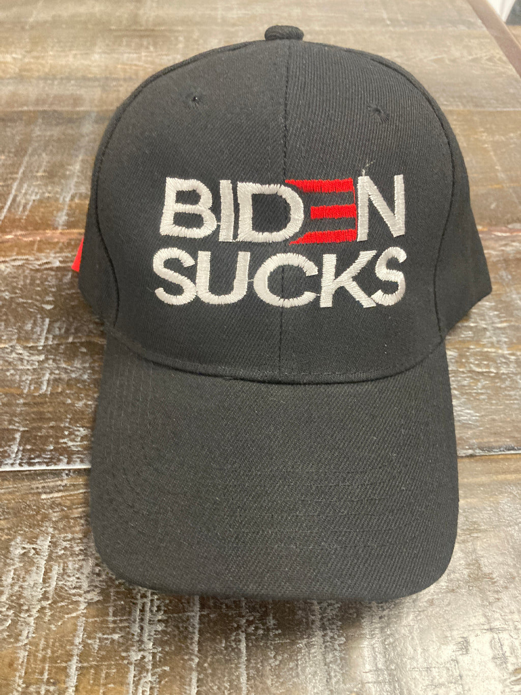 "Biden Sucks" Hat (2 Color Variations)
