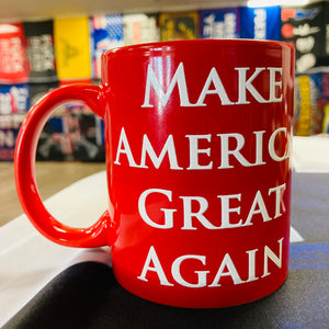 "Make America Great Again" Ceramic Coffee Mug w/ Raised Lettering