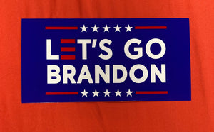 Let's Bo Brandon!" Bumper Sticker