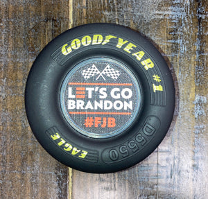 "Let's Go Brandon #FJB Good Year Tire" Paper Weight