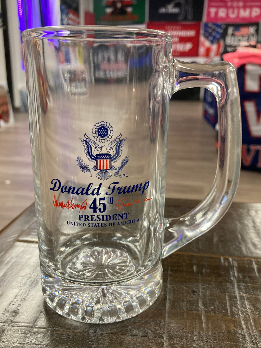 Donald J. Trump Beer Stein