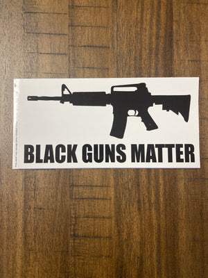 "Black Guns Matter" Bumper Sticker