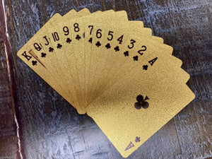 24kt Gold Plated Donald J. Trump Playing Cards