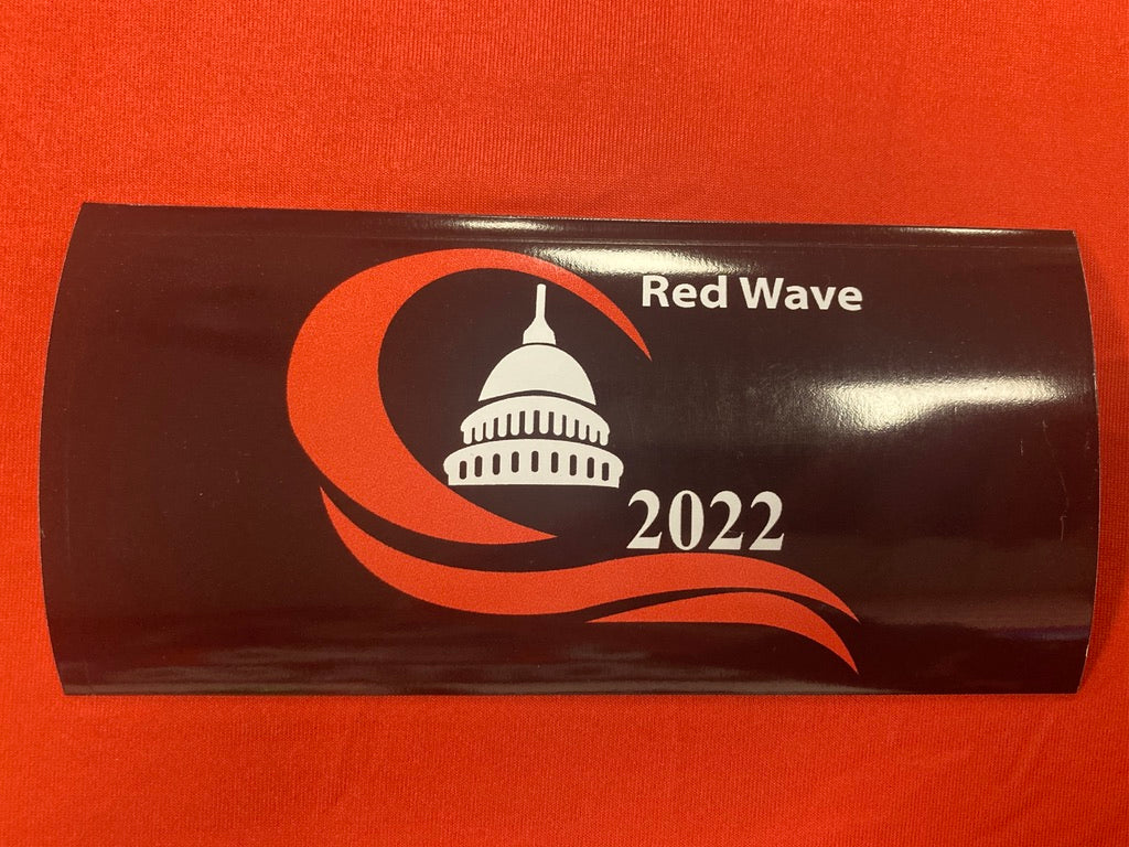 "Red Wave 2022" Car Magnet
