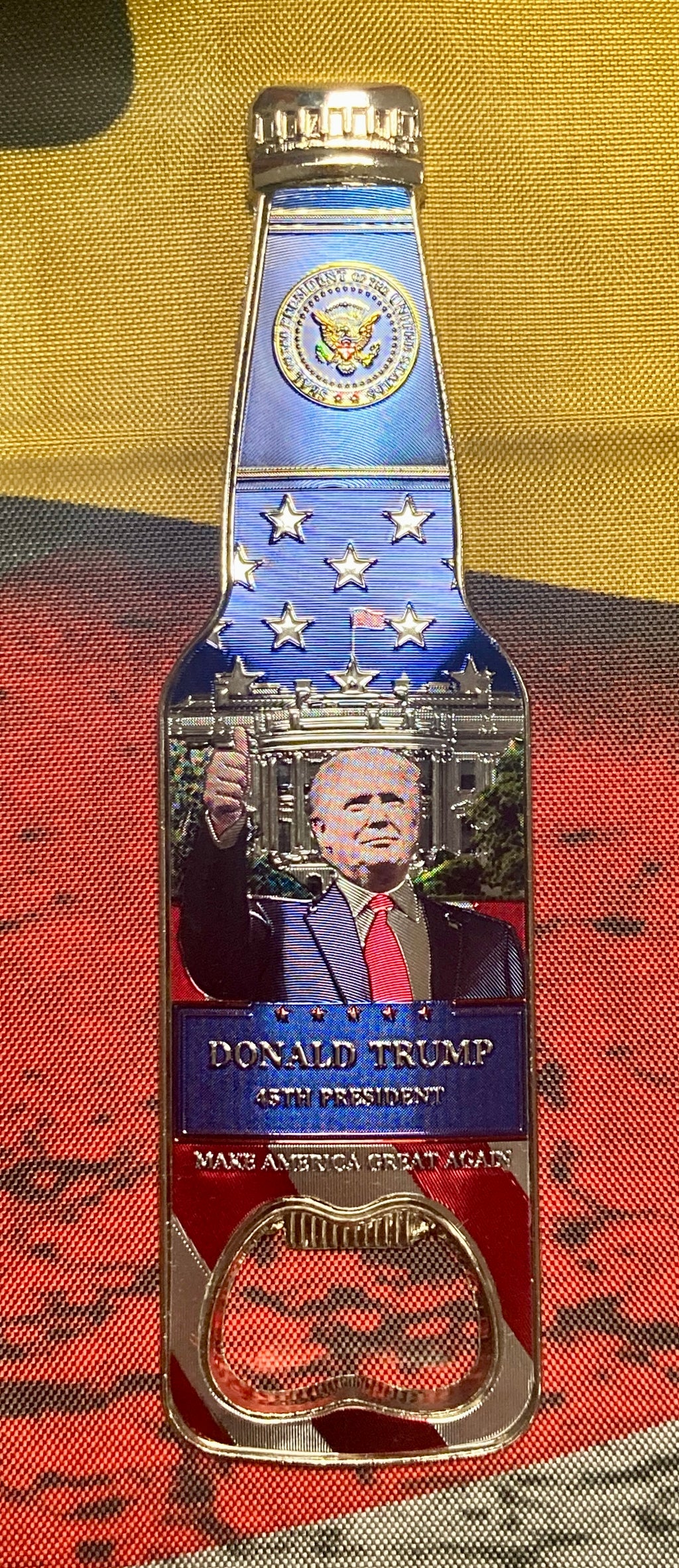 Trump 45th President Bottle Opener