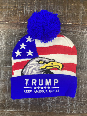 Trump Keep America Great Beanie (4 Color Variations)