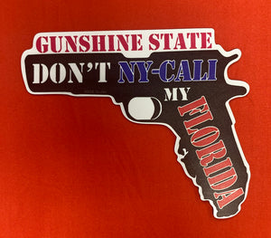 "Gunshine State" Car Magnet