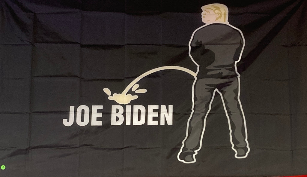 Trump/Joe Biden Comedic Flag