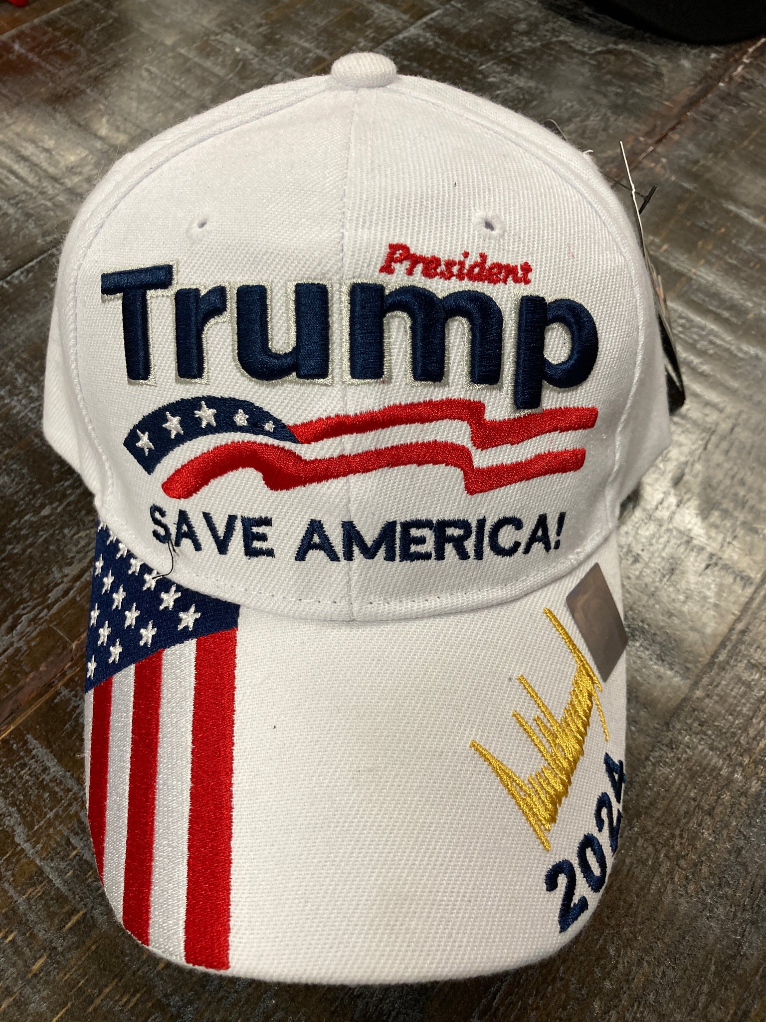 Trump Save America 2024 Hat (3 Color Variations)