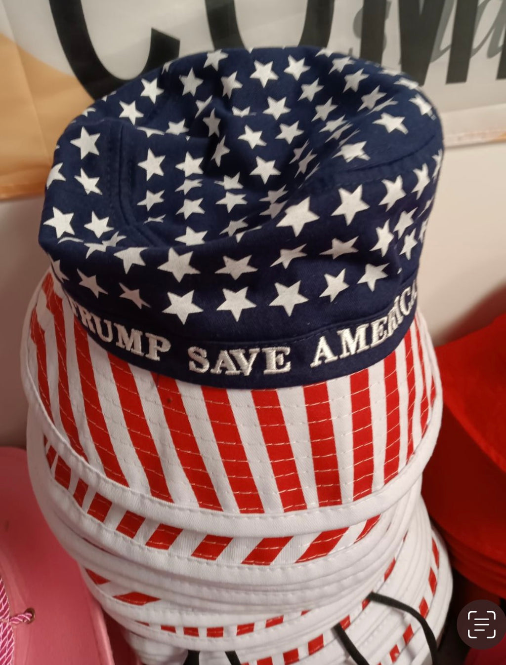 "Save America" Patriotic Bucket Hat