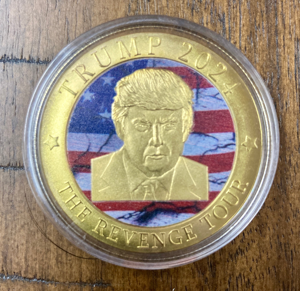 "Trump 2024 The Revenge Tour" Collectible Coin