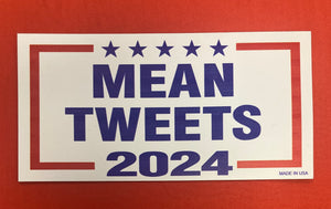 "Mean Tweets 2024" Car Magnet