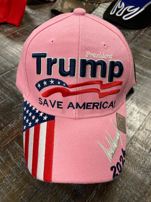 Trump Save America 2024 Hat (3 Color Variations)