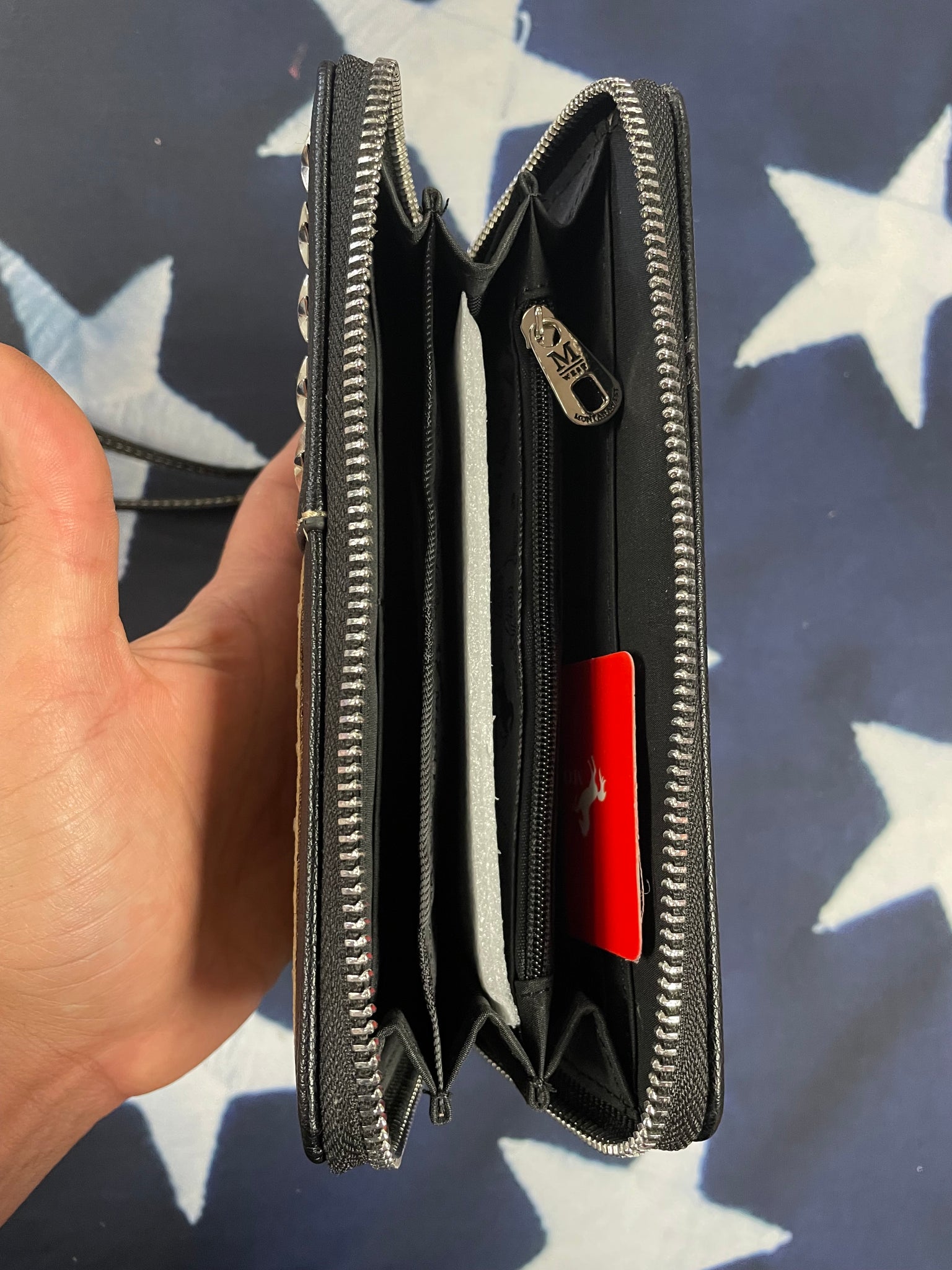 Bedazzled Patriotic Wallet