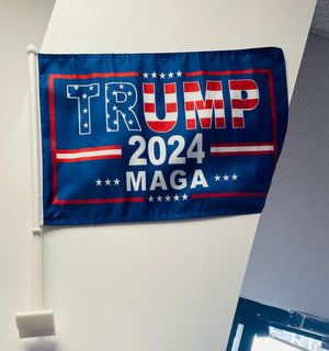 Trump 2024 MAGA Car Flag