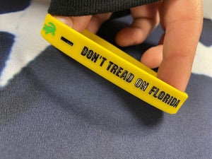 "Don't Tread on Florida" Rubber Bracelet