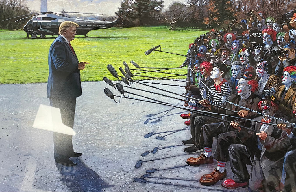 You Are Fake News - By Jon McNaughton 16X24