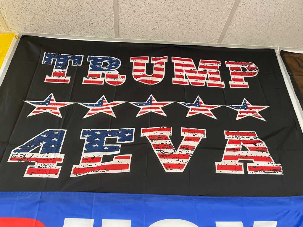 3X5' "Trump 4Eva" Flag