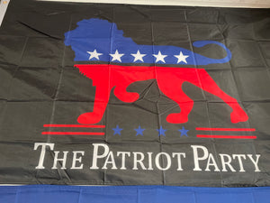 3X5' "The Patriot Party" Flag