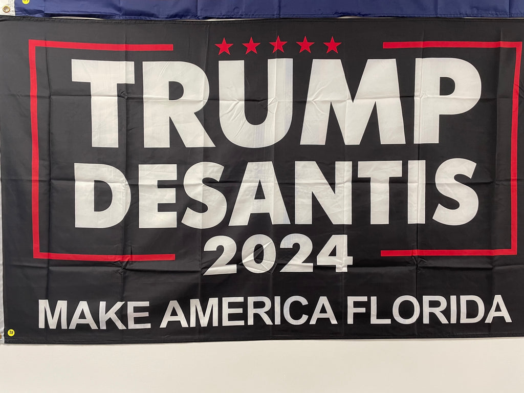3X5' "Trump Desantis 2024" Flag