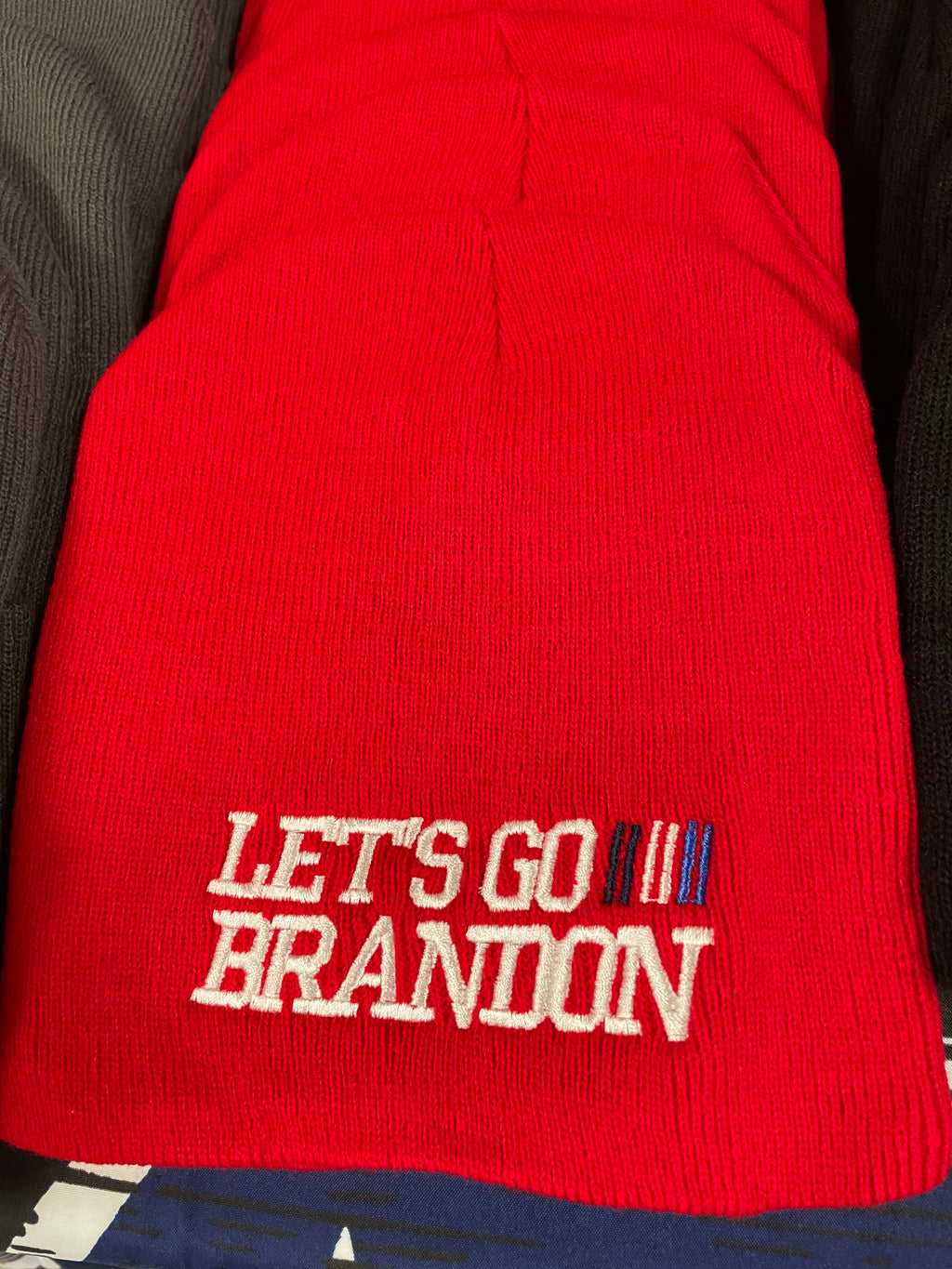 "Let's Go Brandon" Beanie - (2 Color Variations)