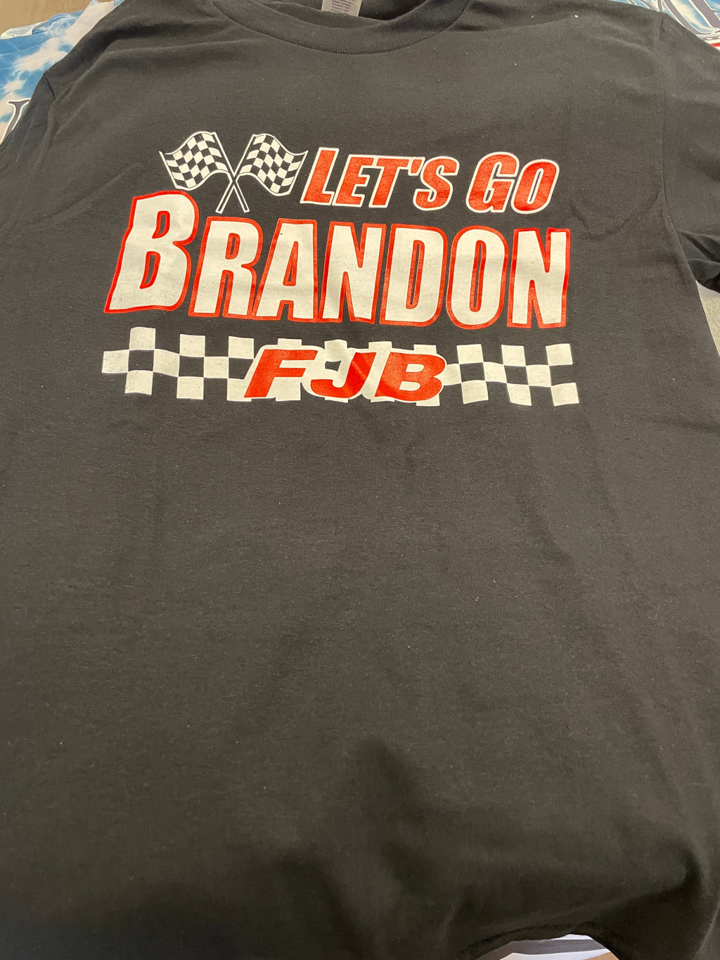 "Let's Go Brandon" Black T-Shirt