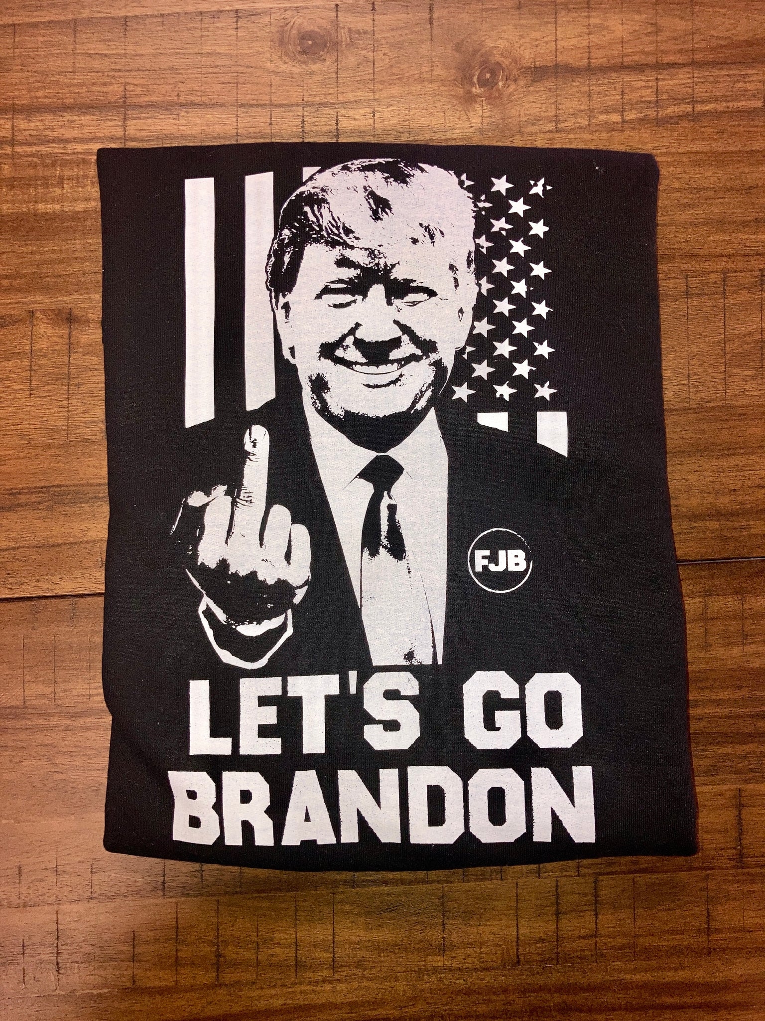 "Let's Go Brandon" Black Trump Sweat Shirt