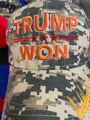 "Trump Won" Hat