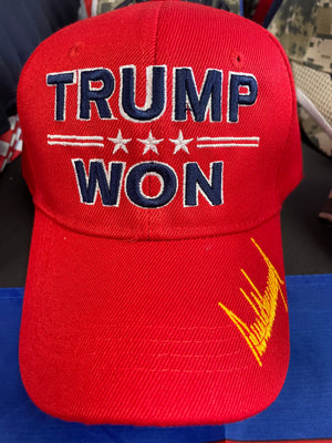"Trump Won" Hat