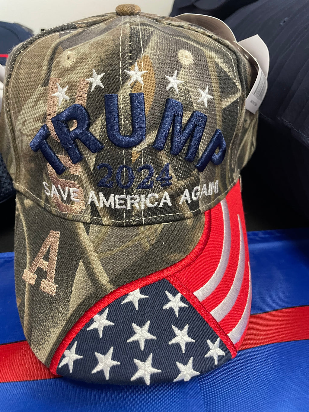 "Trump Save America Again 2024" Embroidered Hat
