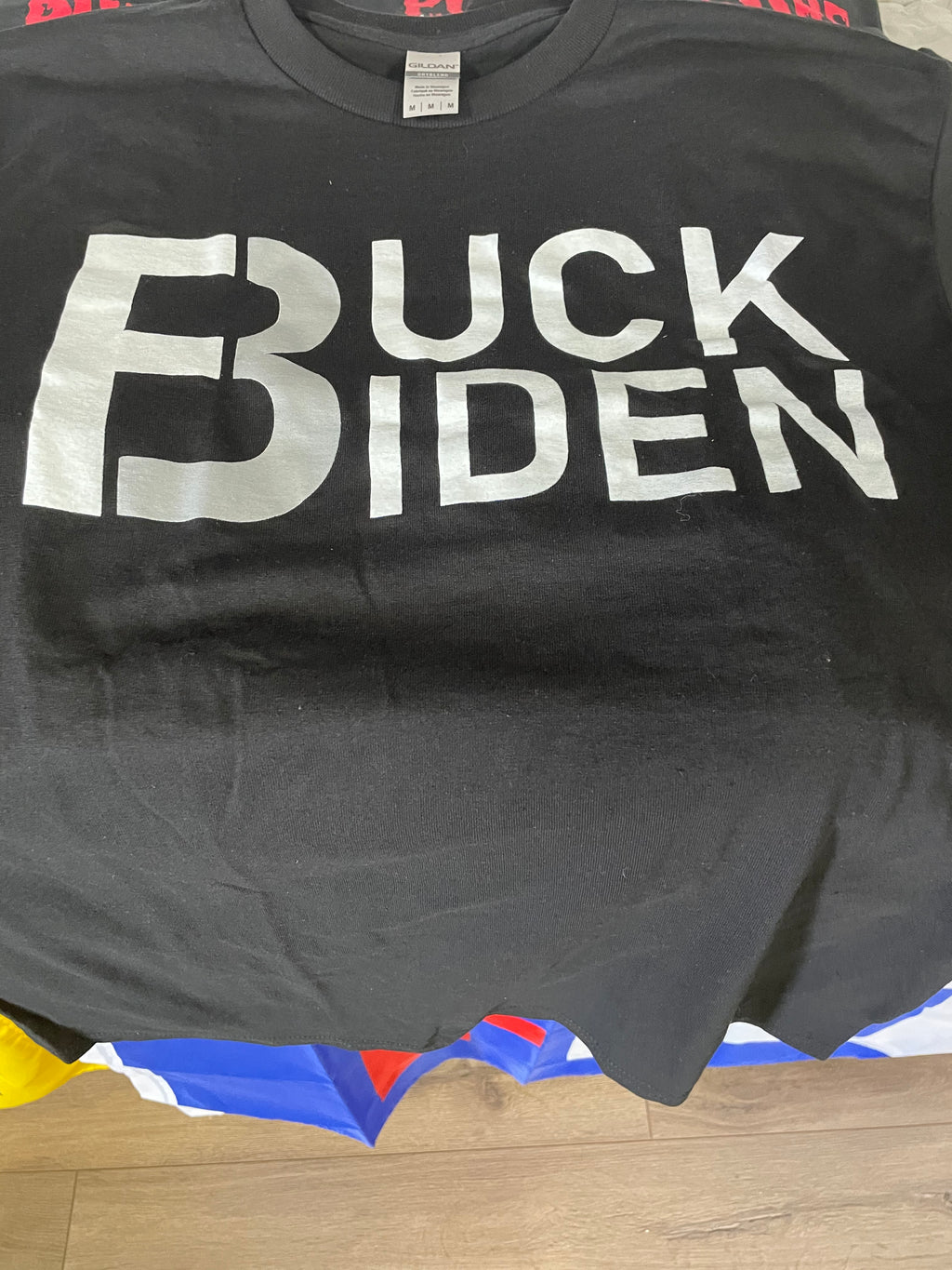 Black "Buck Fiden" T-Shirt