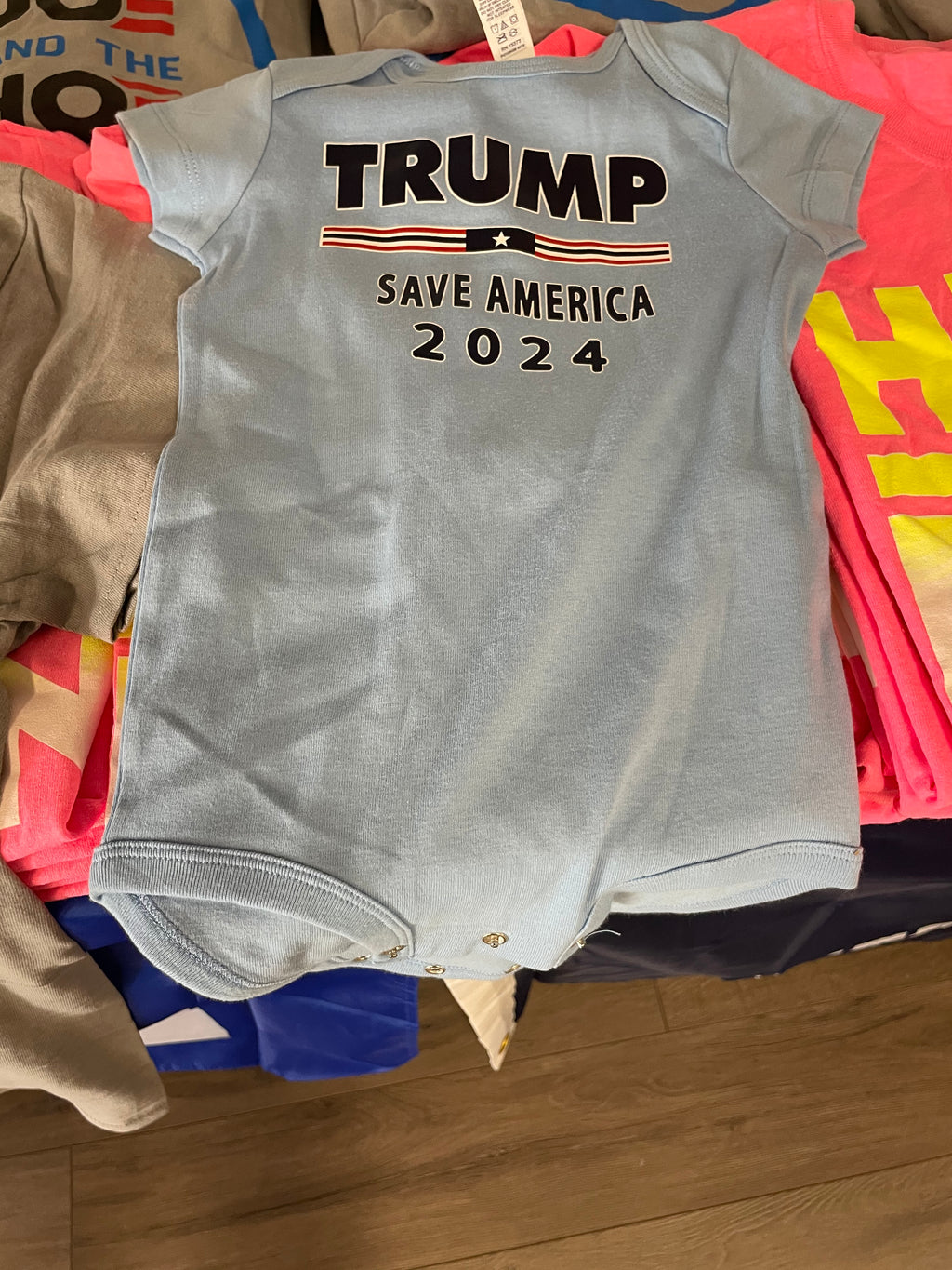 "Trump Save America 2024" Onesie