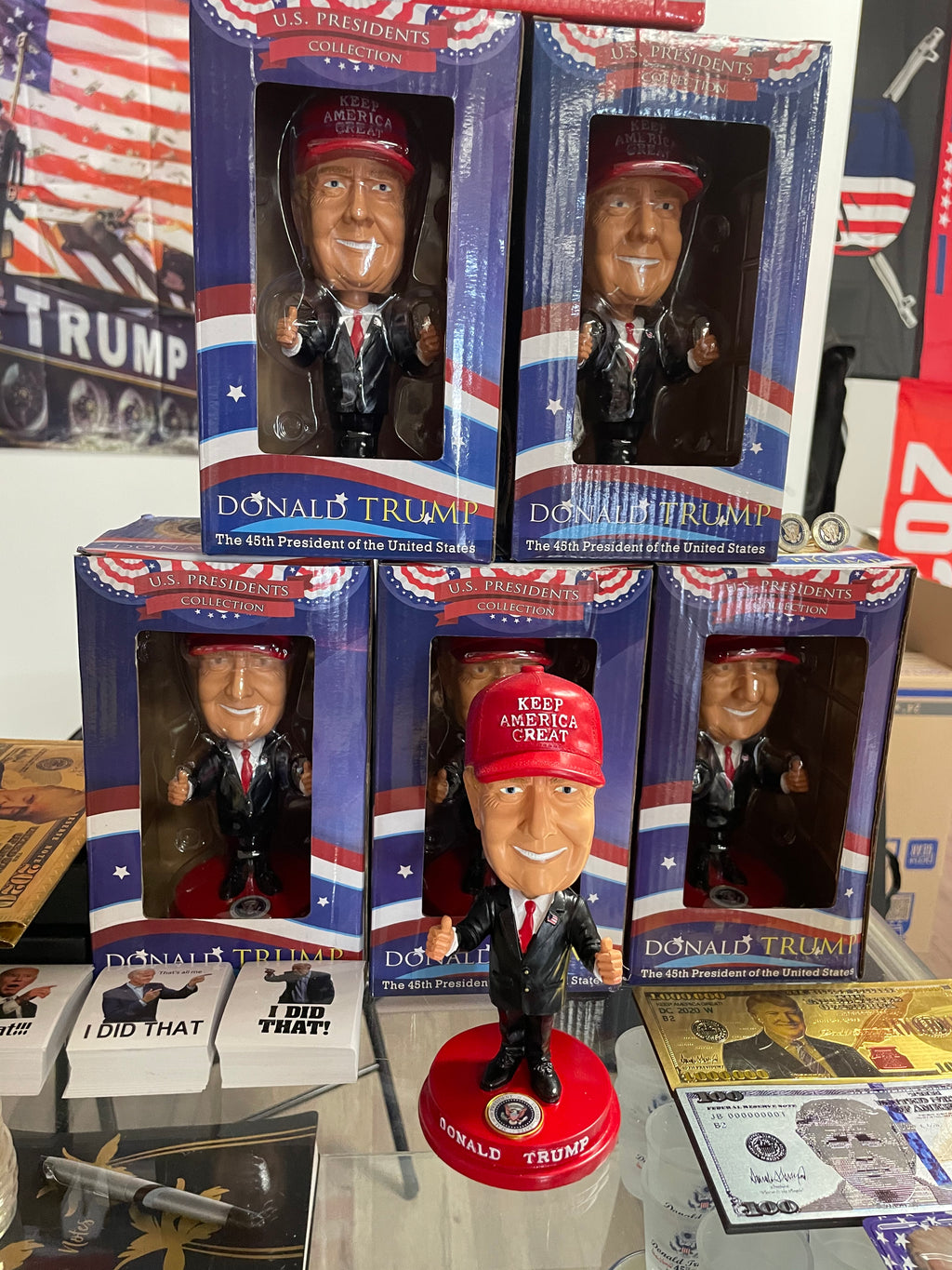 Trump Bobble Head Figurine