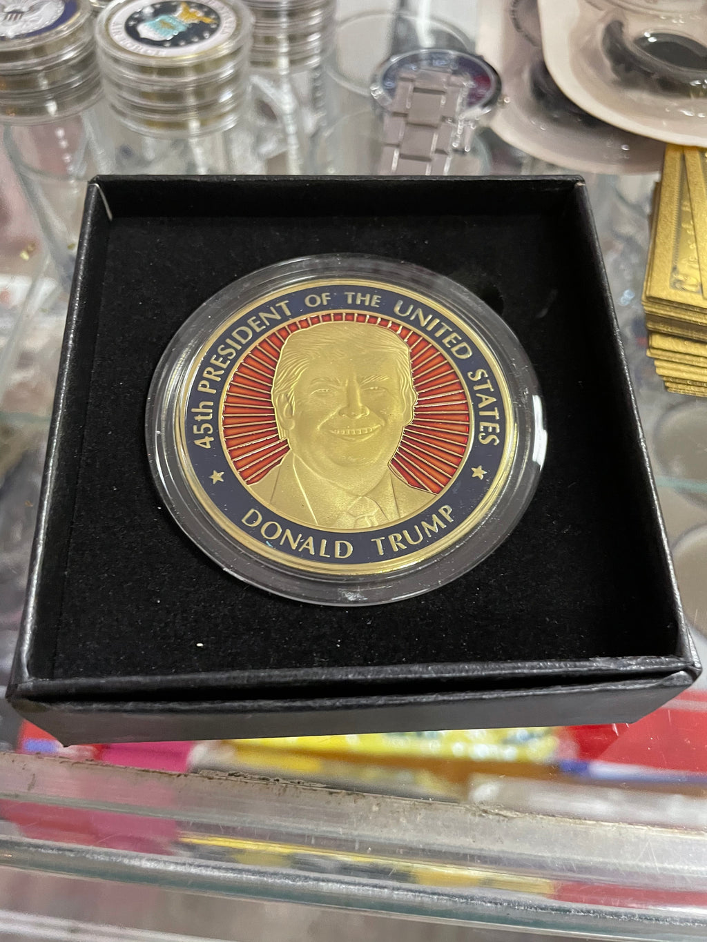 Large Collectible Trump Coin