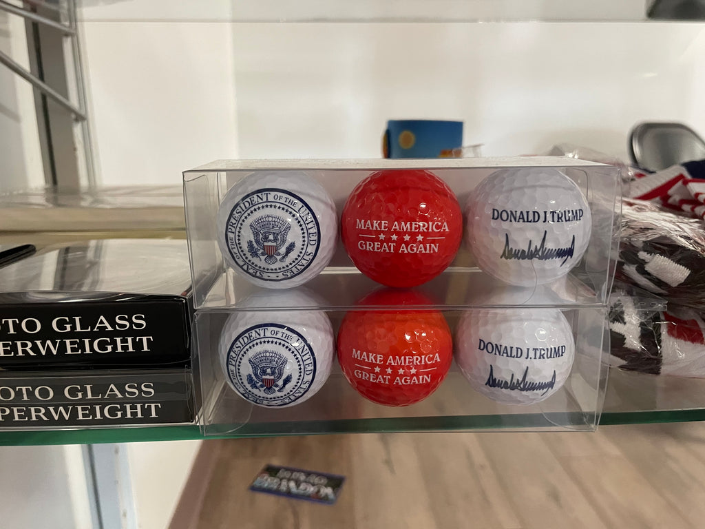 3pk Trump Golf Balls