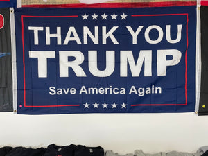3X5' "Thank You Trump" Flag
