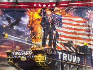 3X5' "Trump Tank" Flag