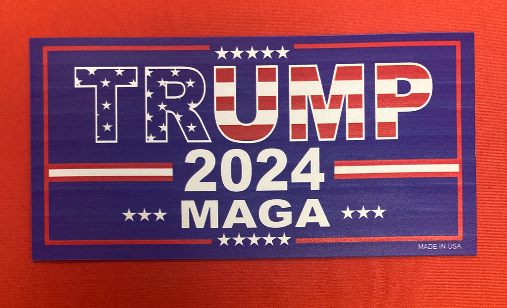 "Trump 2024 MAGA" Car Magnet