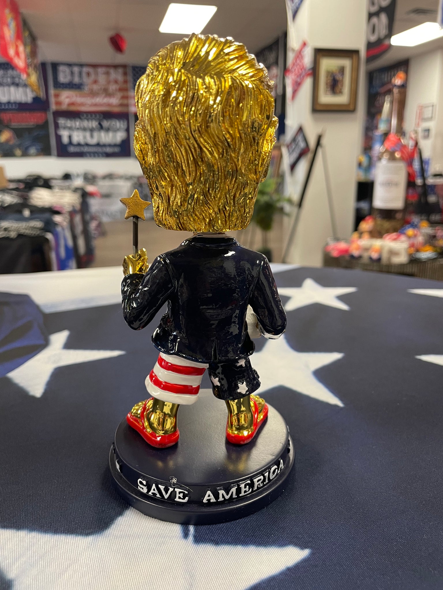 Donald J. Trump Limited Edition Gold Bobblehead
